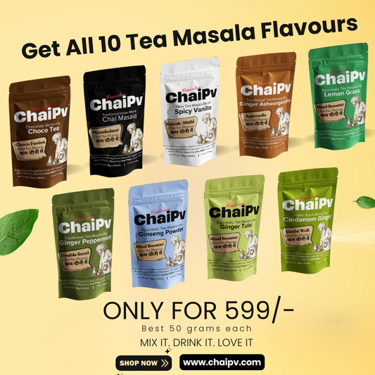 Exclusive Combo Offer: Get All 10 Flavors (50g each) for Just ₹599 + Free Delivery